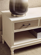 3 Drawer White Cabinet | Heritage