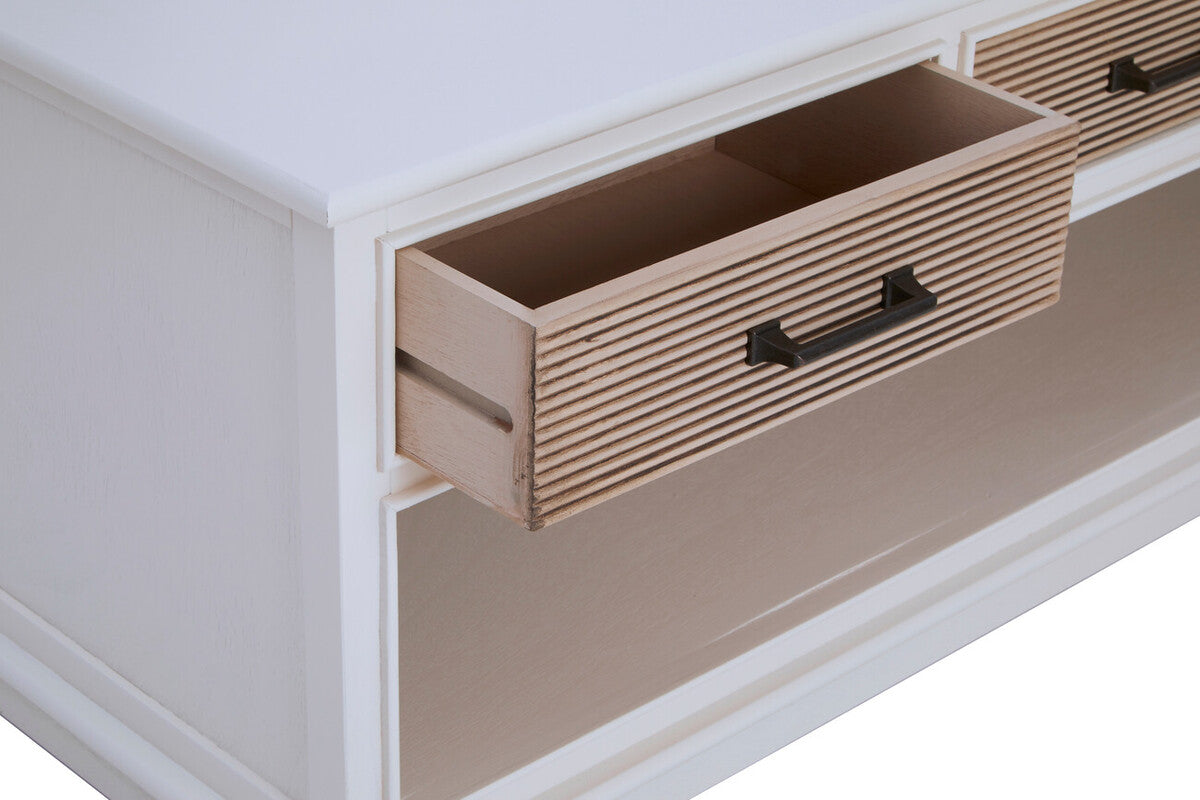3 Drawer White Cabinet | Heritage