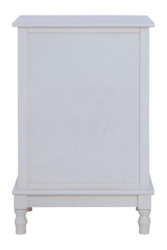 White 3 Drawer Chest | Heritage