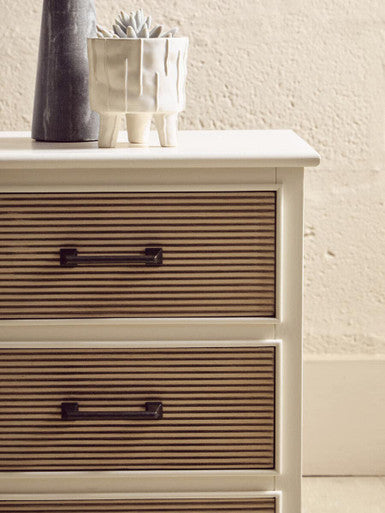 White 3 Drawer Chest | Heritage