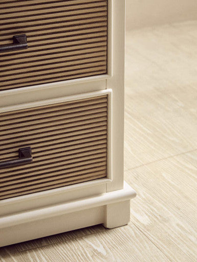 White 3 Drawer Chest | Heritage