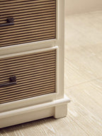 White 3 Drawer Chest | Heritage