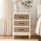 White 3 Drawer Chest | Heritage