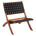 Black Woven Chair | Emilio