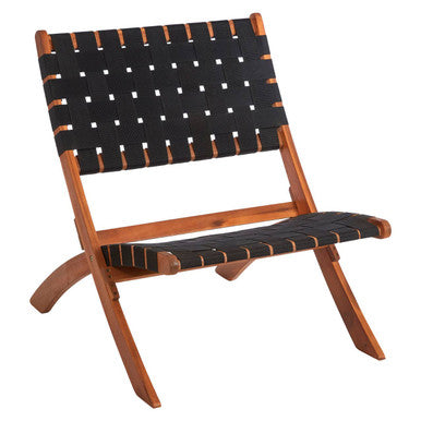 Black Woven Chair | Emilio