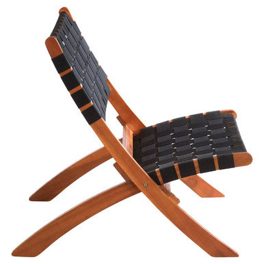 Black Woven Chair | Emilio