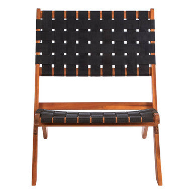 Black Woven Chair | Emilio