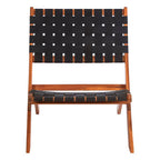 Black Woven Chair | Emilio