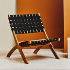 Black Woven Chair | Emilio