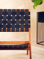 Black Woven Chair | Emilio