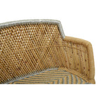 2 Seater Natural and Silver Sofa | Rowan