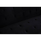 Black Velvet Sofa Bed | Hayton