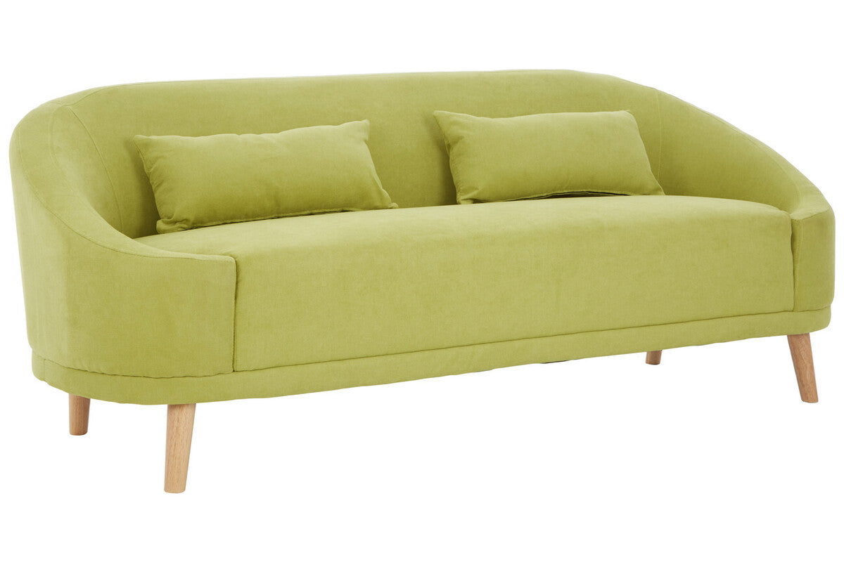 Green Linen Sofa, Holland