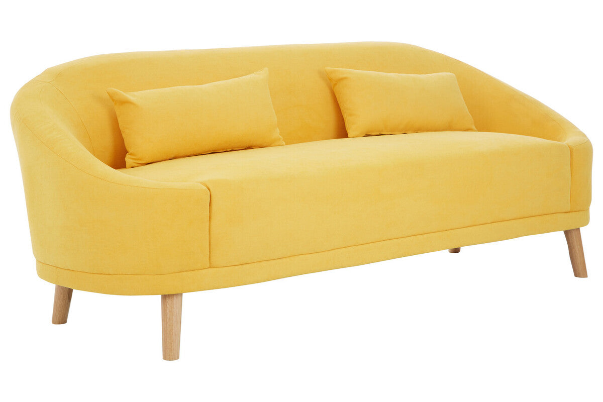 Yellow Linen Sofa, Holland
