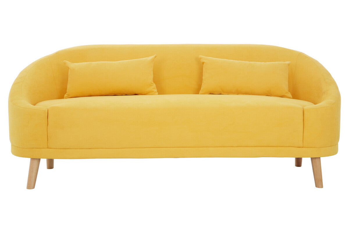 Yellow Linen Sofa, Holland