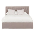Grey Ottoman King Bed | Hannah