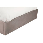 Grey Ottoman King Bed | Hannah