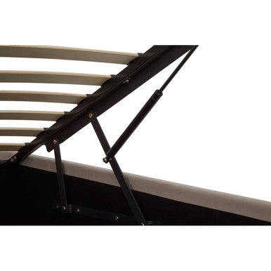 Mink Velvet Ottoman King Bed | Hannah