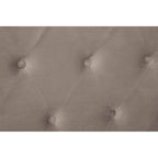 Mink Velvet Ottoman Double Bed | Edison