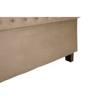 Grey Ottoman Double Bed | Orlando