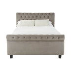 Grey Ottoman King Bed | Orlando