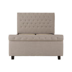 Light Grey Ottoman King Bed | Orlando