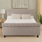 Light Grey Ottoman King Bed | Orlando