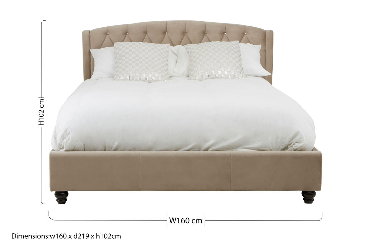 Mink King Bed | Josephine