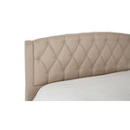 Beige King Bed | Josephine