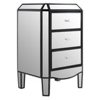 3 Drawer Mirrored Chest | Tiffany