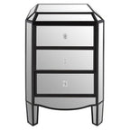 3 Drawer Mirrored Chest | Tiffany