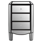 3 Drawer Mirrored Chest | Tiffany