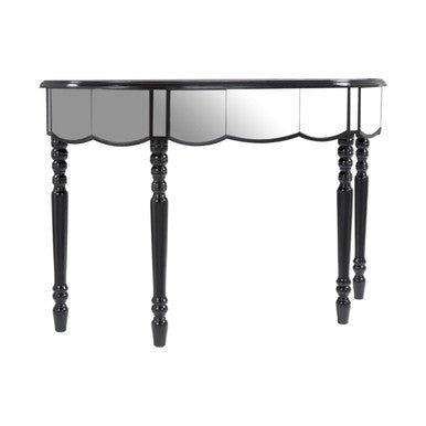 Black Mirrored Console Table | Tiffany
