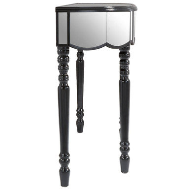 Black Mirrored Console Table | Tiffany