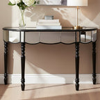 Black Mirrored Console Table | Tiffany