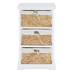 Ashby 3 Seagrass Drawer Chest.