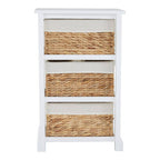 Ashby 3 Seagrass Drawer Chest.