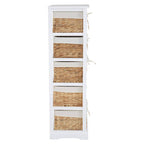 Ashby 5 Seagrass Drawer Chest.