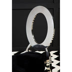Stackable Silver Frame Dining Chair | Sarita