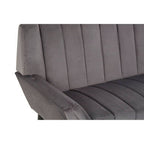2 Seater Grey Sofa | Savina