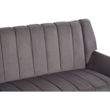2 Seater Grey Sofa | Savina