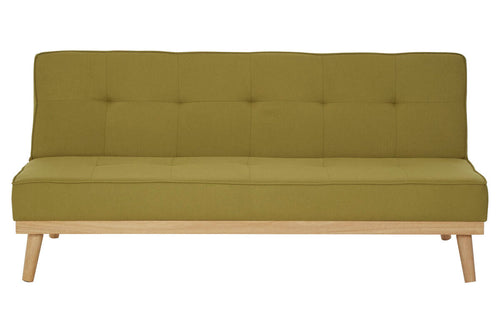 3 Seater Green Sofa Bed | Stockholm