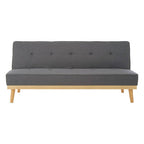 3 Seater Grey Sofa Bed | Stockholm