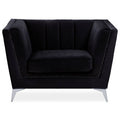 Black Velvet Chair | Hansa