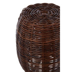 Natural Croco Rattan Stool | Maka