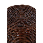 Natural Croco Rattan Stool | Maka