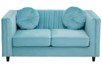 2 Seater Green Velvet Sofa | Farah