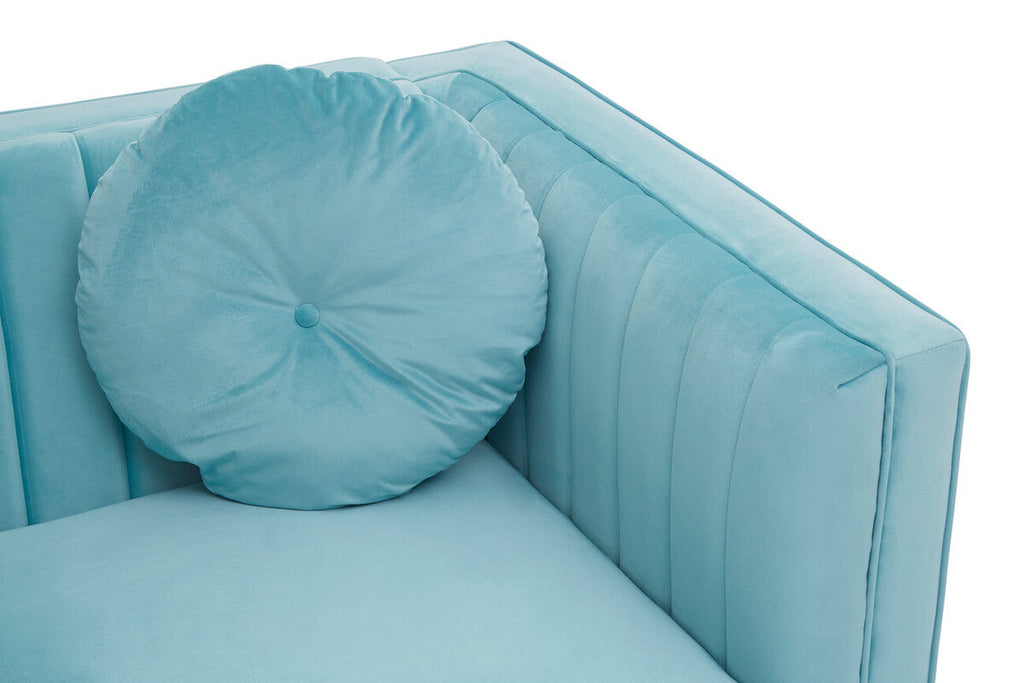 2 Seater Green Velvet Sofa | Farah