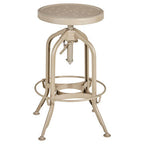 Champagne Finish Adjustable Bar Stool | Gator