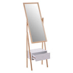 Single Drawer Floor Mirror | Rostok